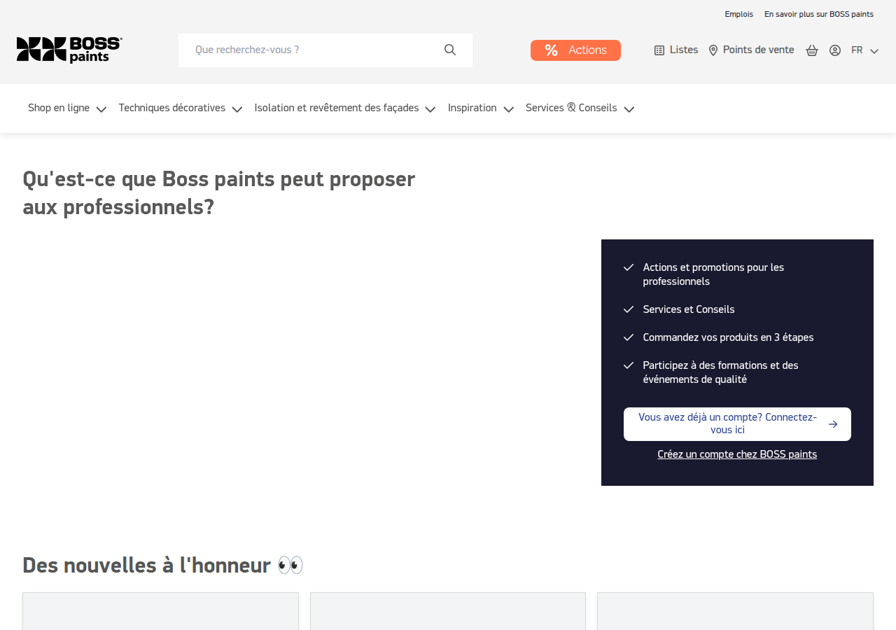 Screenshot of bosspaints.be