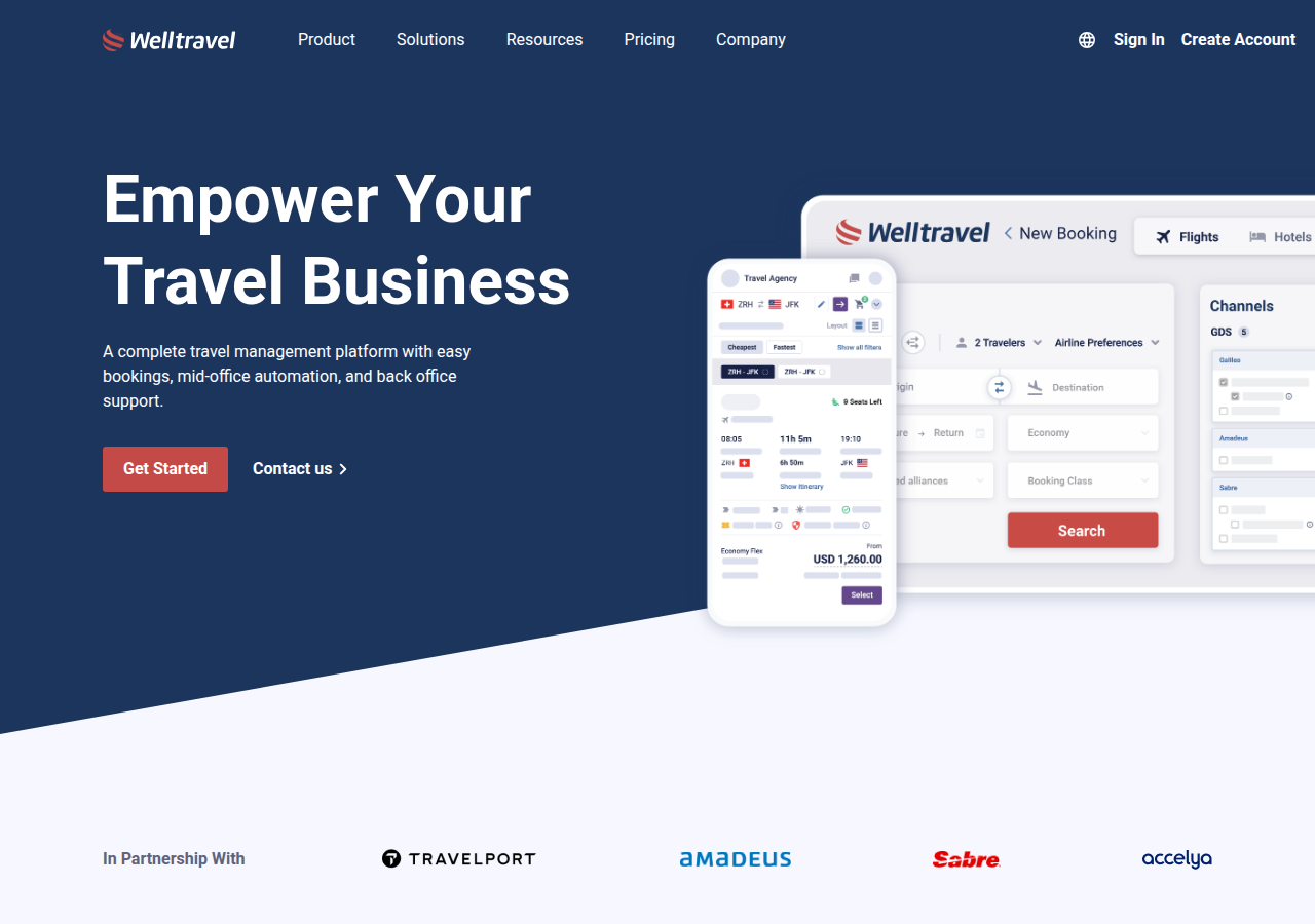 Screenshot of welltravel.com