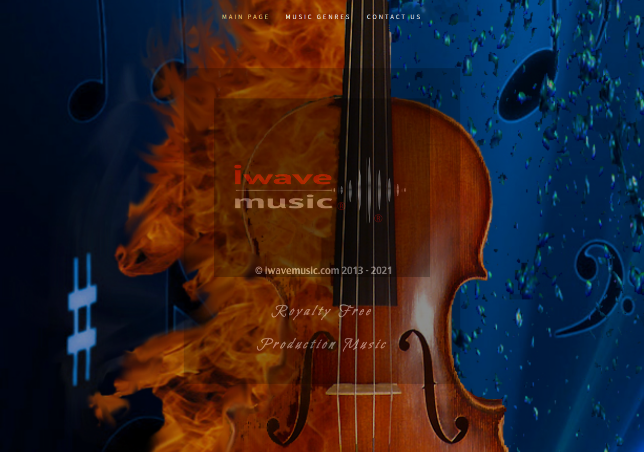 Screenshot of iwavemusic.com