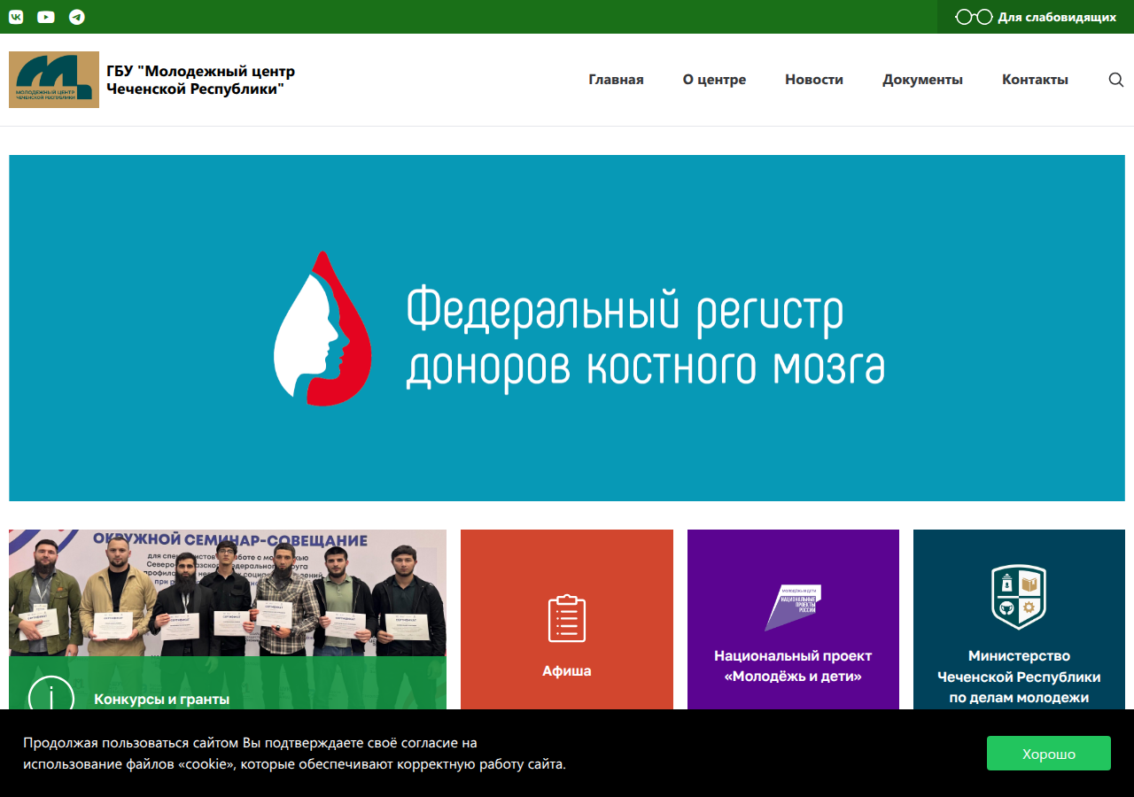 Screenshot of mc-chr.ru