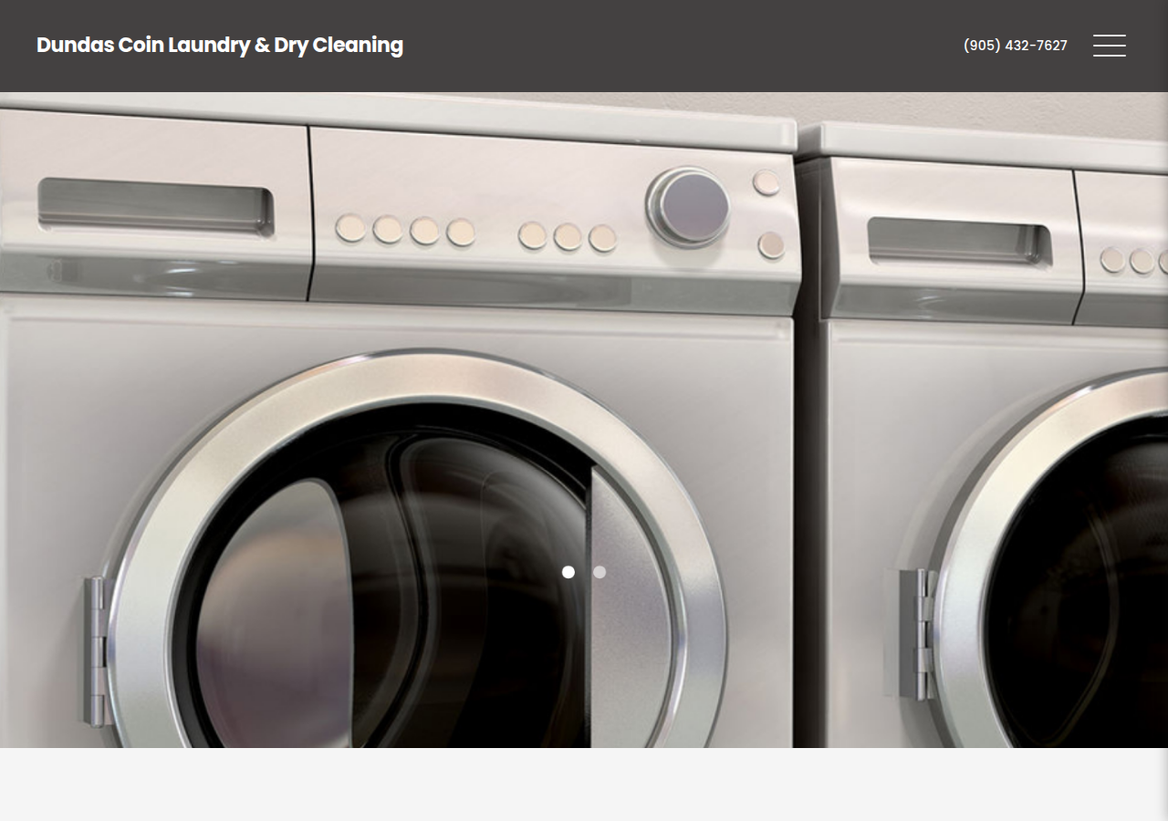 Screenshot of dundaslaundromat.com