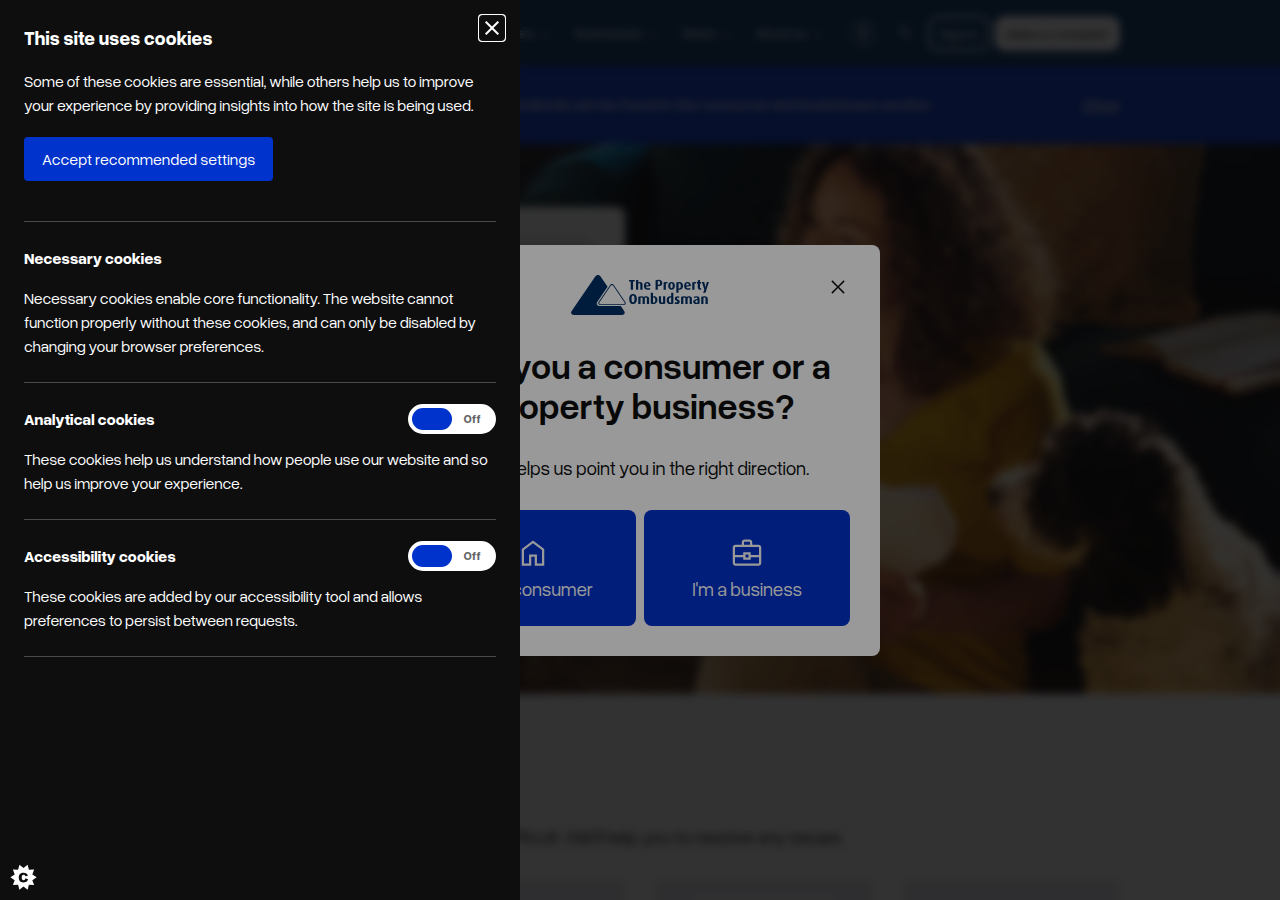 Screenshot of tpos.co.uk