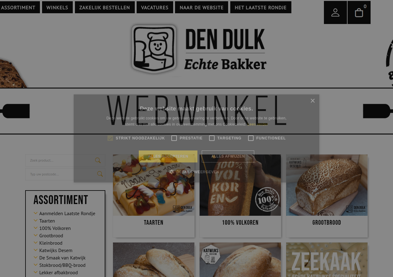 Screenshot of echtebakkerdendulk.nl