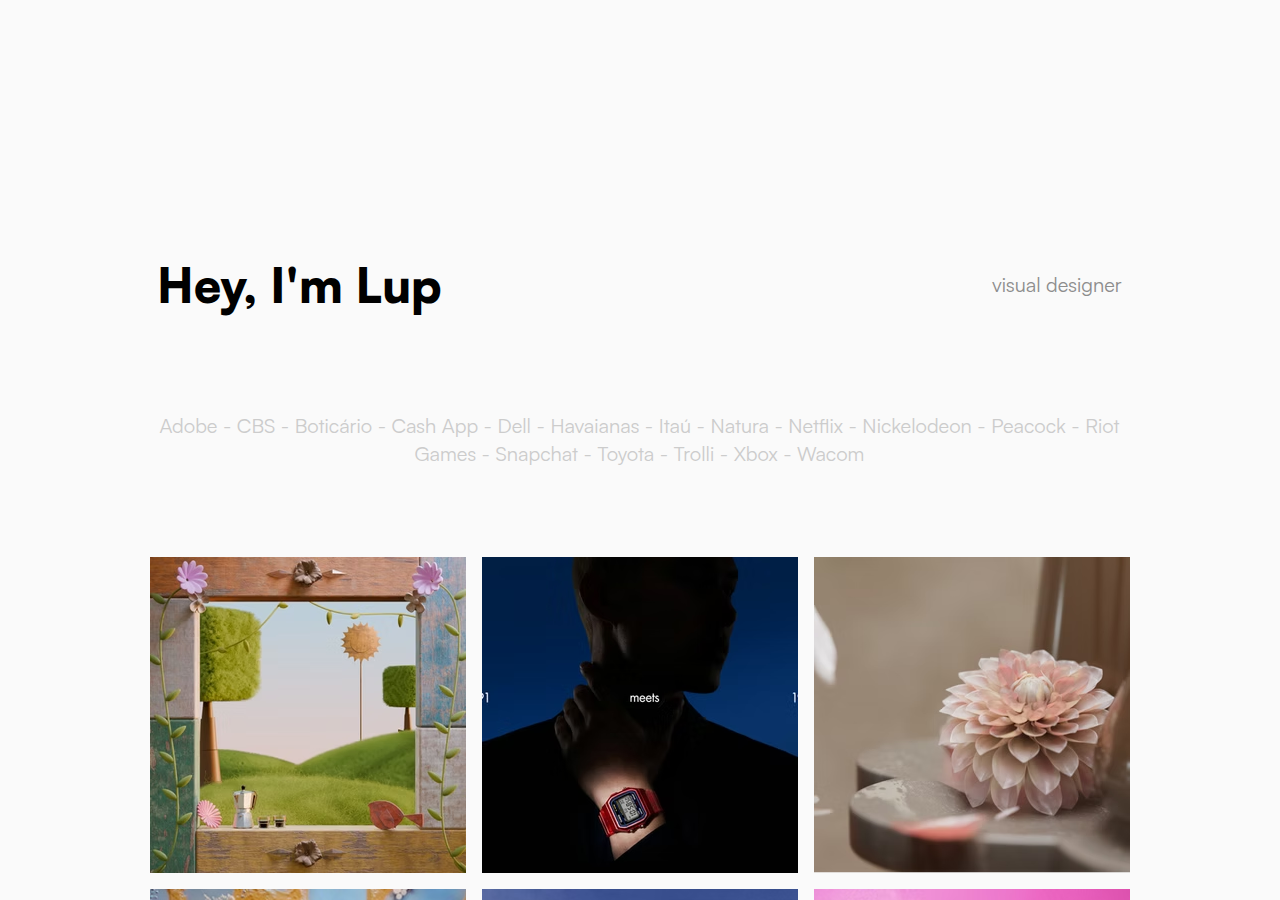 Screenshot of lup3d.com