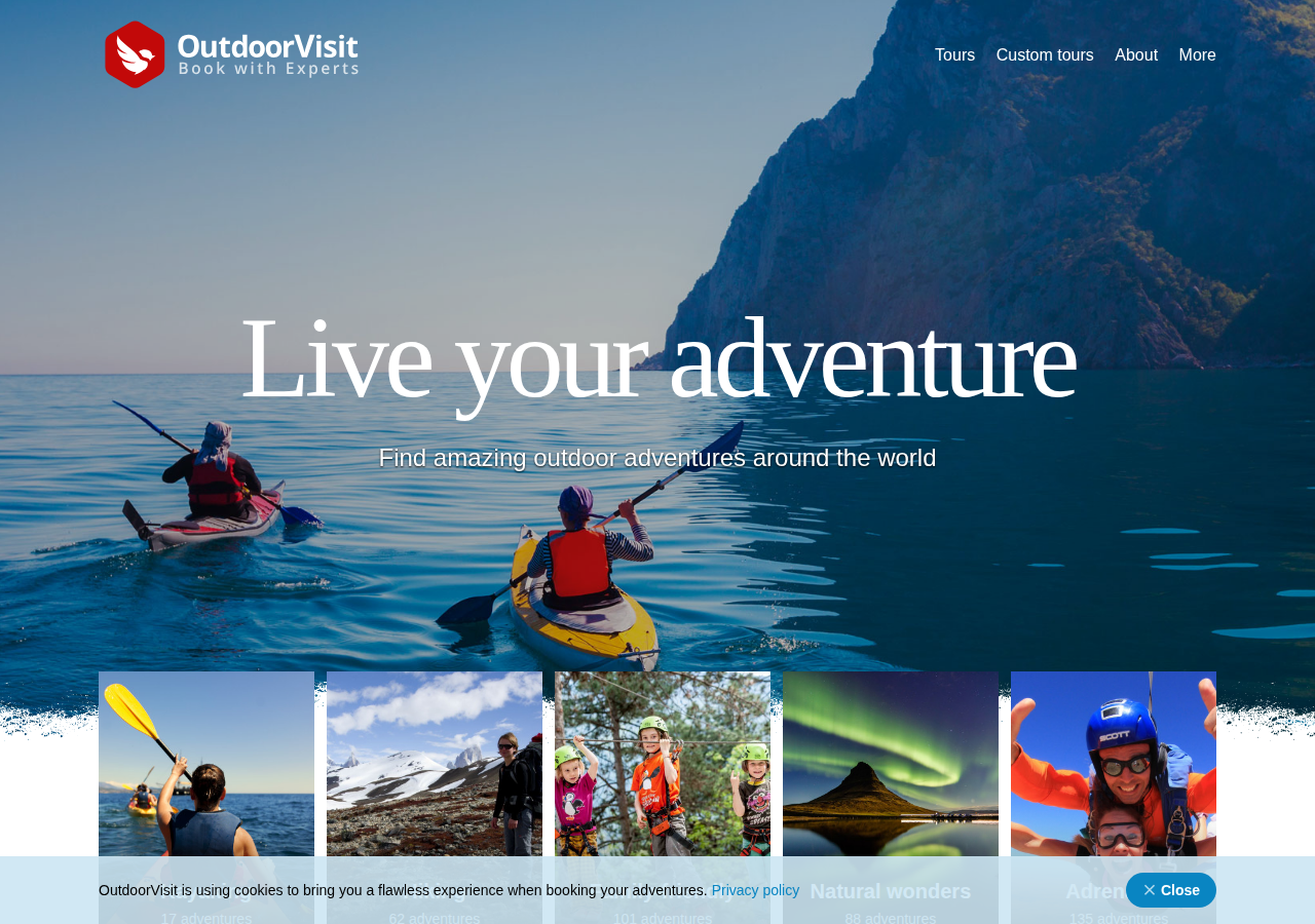Screenshot of outdoorvisit.com