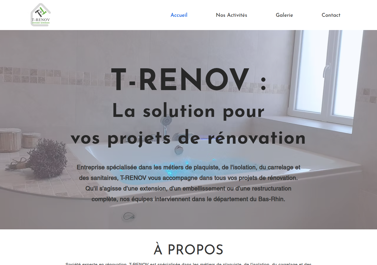 Screenshot of t-renov67.com