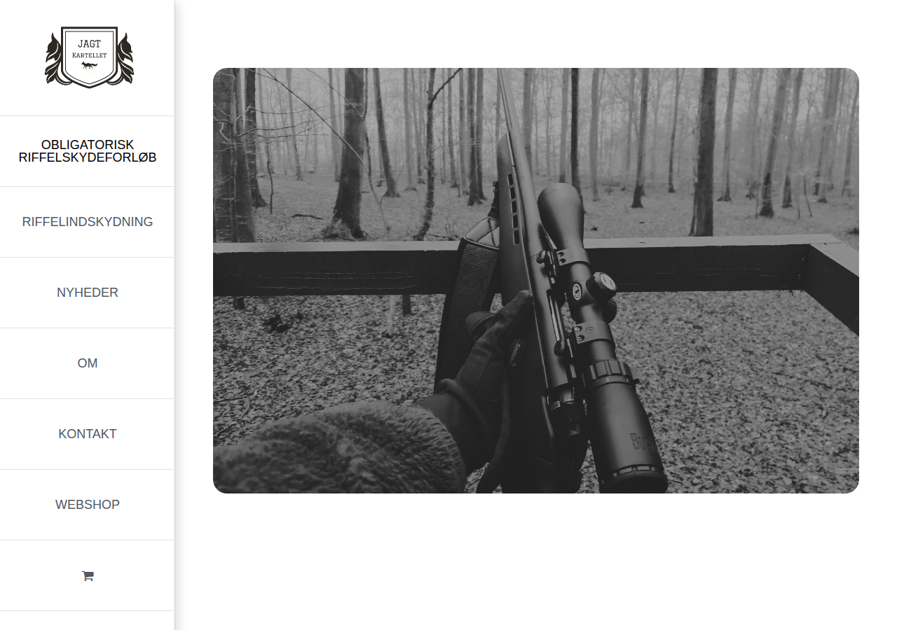 Screenshot of jagtkartellet.dk