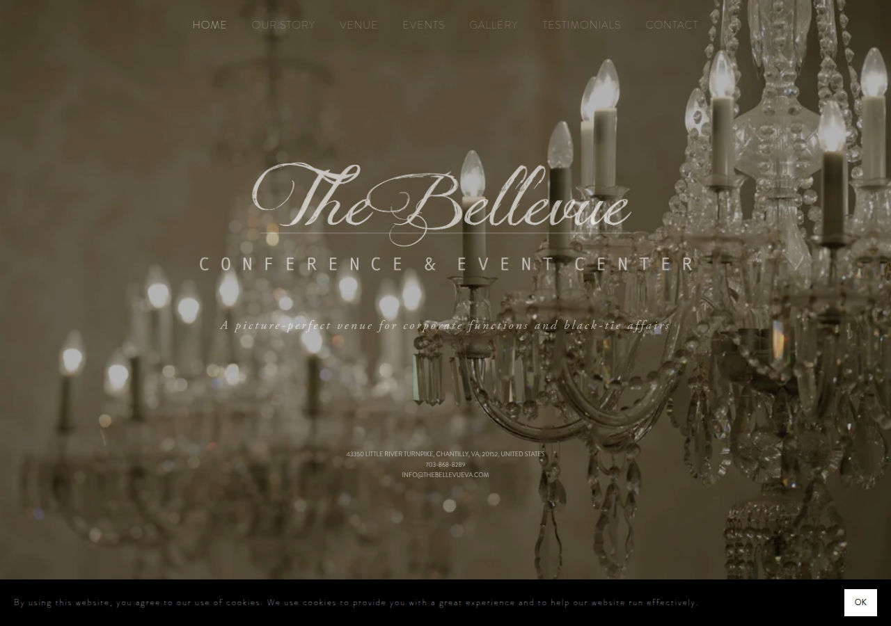 Screenshot of thebellevueva.com