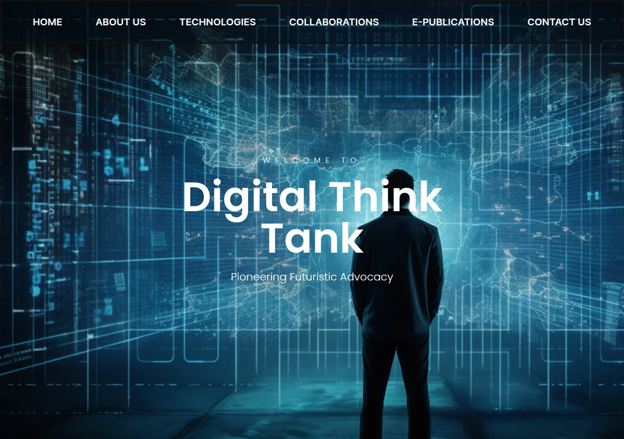 Screenshot of digitalthinktank.online