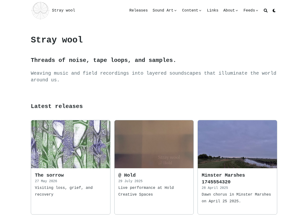 Screenshot of straywool.com