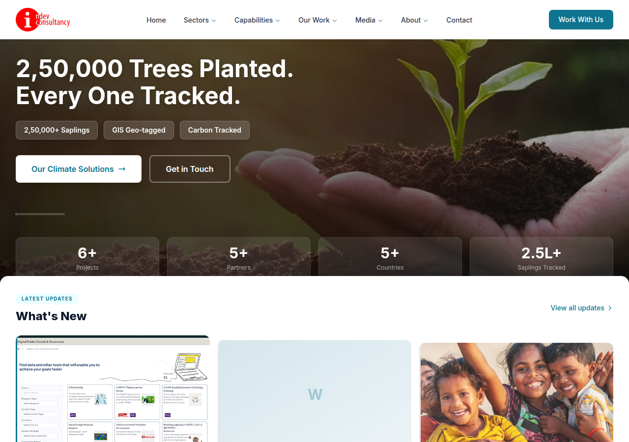 Screenshot of indevconsultancy.com