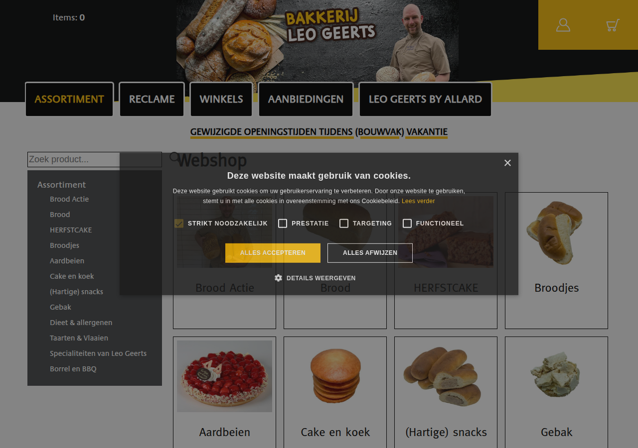 Screenshot of leo-geerts.nl