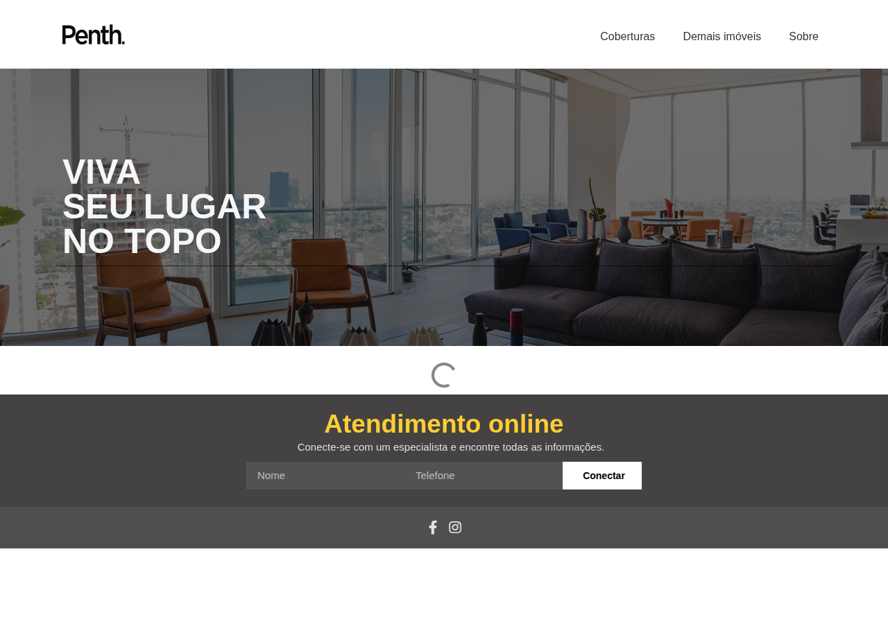Screenshot of penthimoveis.com.br