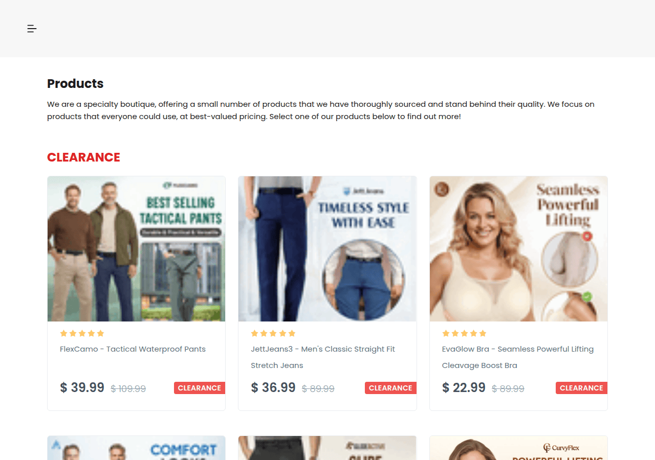 Screenshot of charmingsecret.boutique