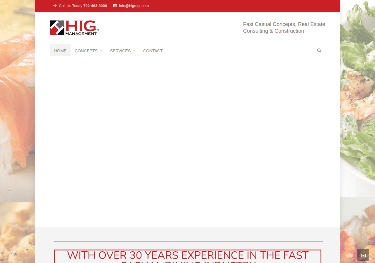 Screenshot of higmgt.com