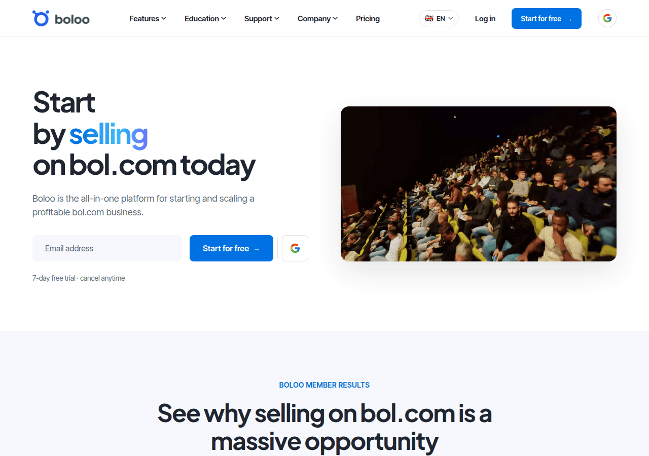 Screenshot of boloo.co