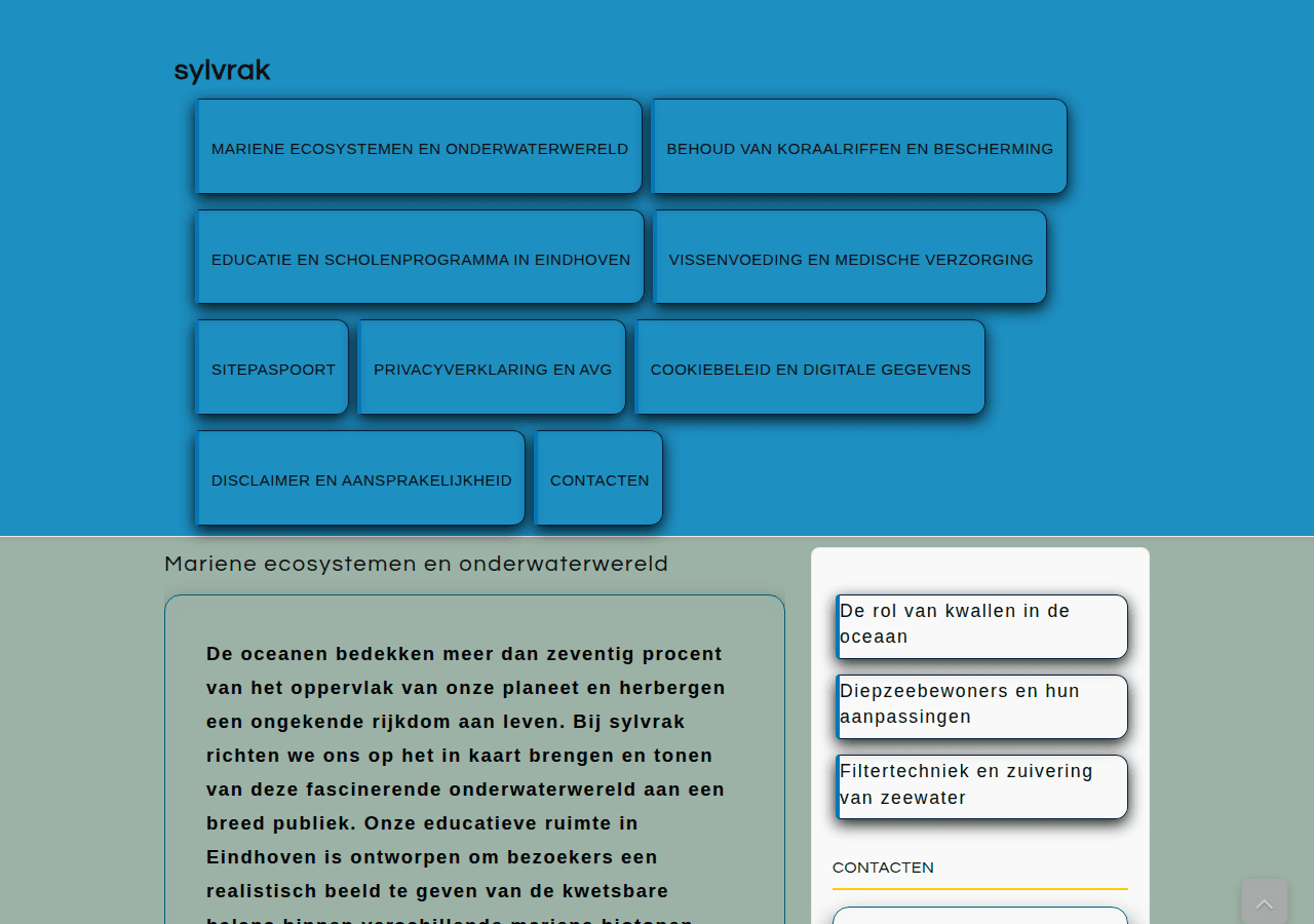 Screenshot of sylvrak.space