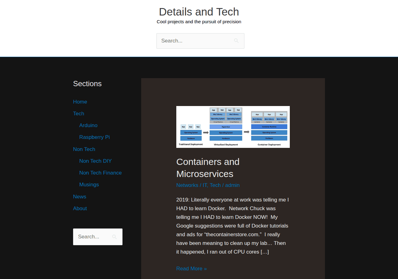 Screenshot of detailsandtech.com