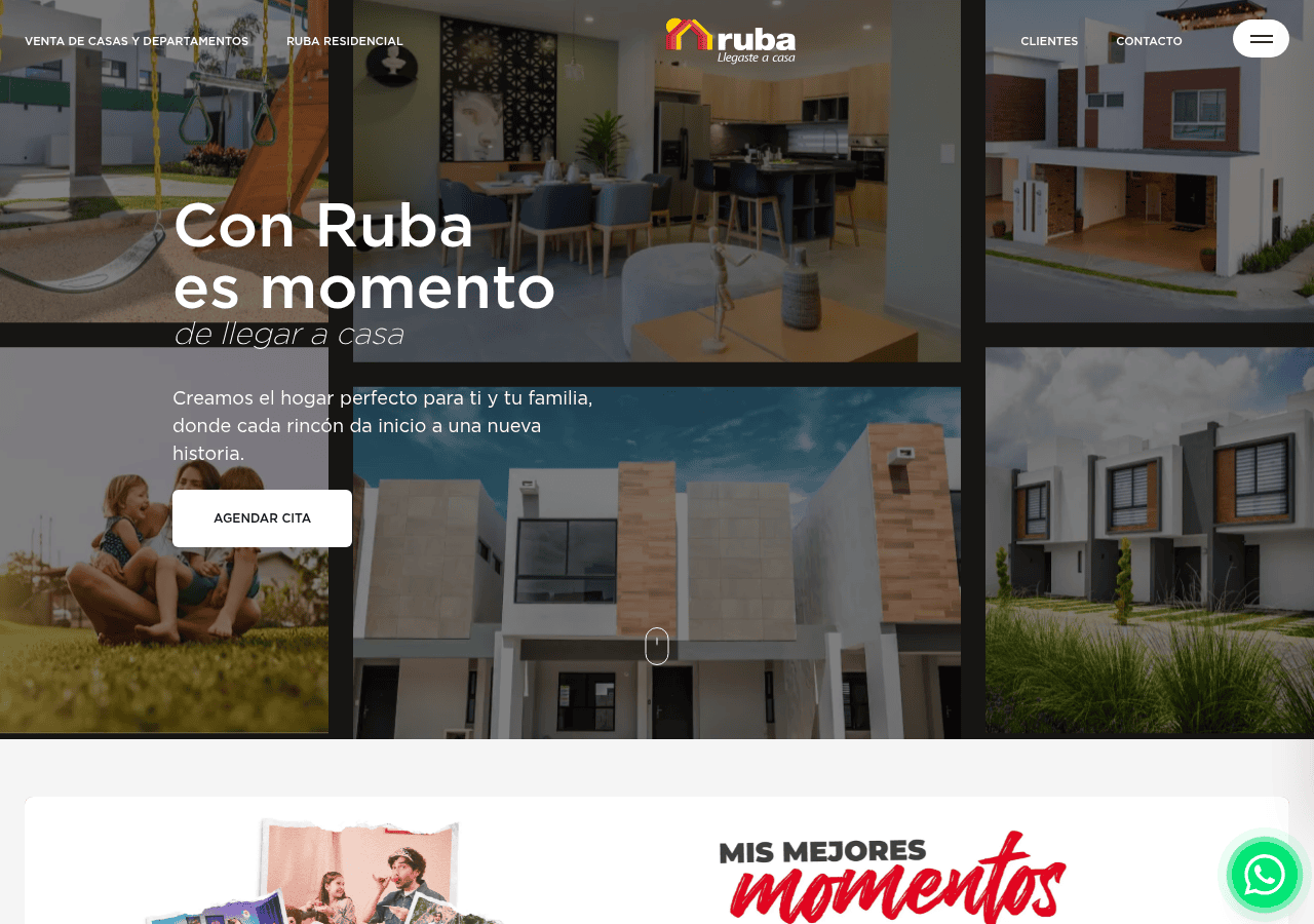 Screenshot of ruba.mx