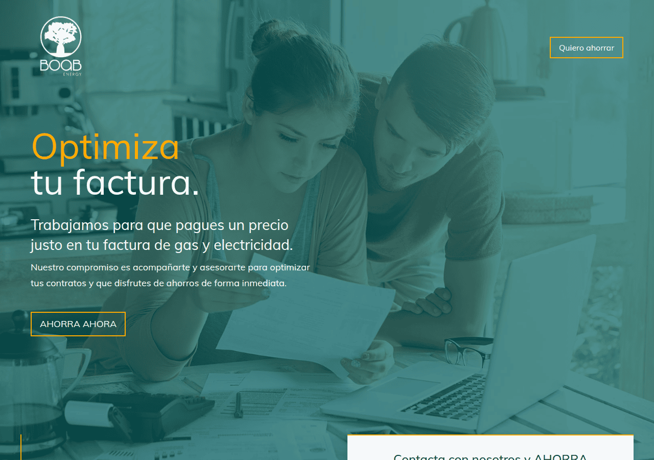 Screenshot of boabenergy.com