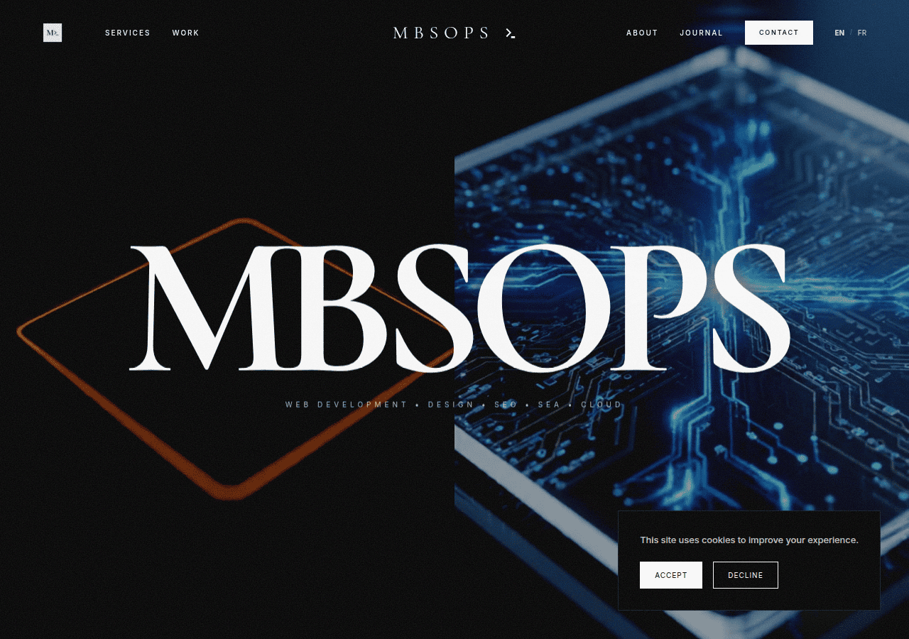 Screenshot of mbsops.cloud