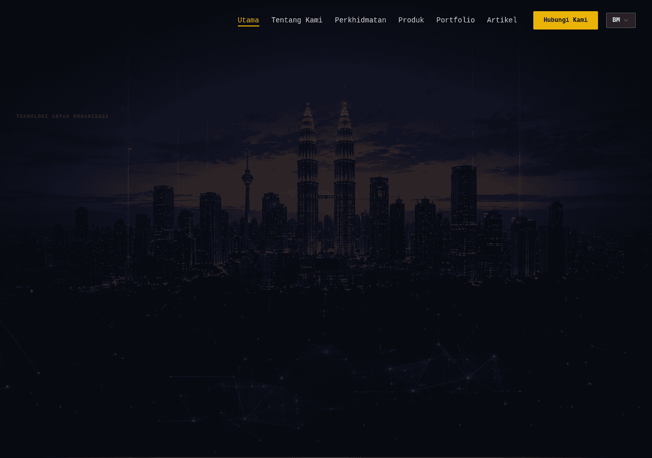 Screenshot of lamanteknologi.com.my