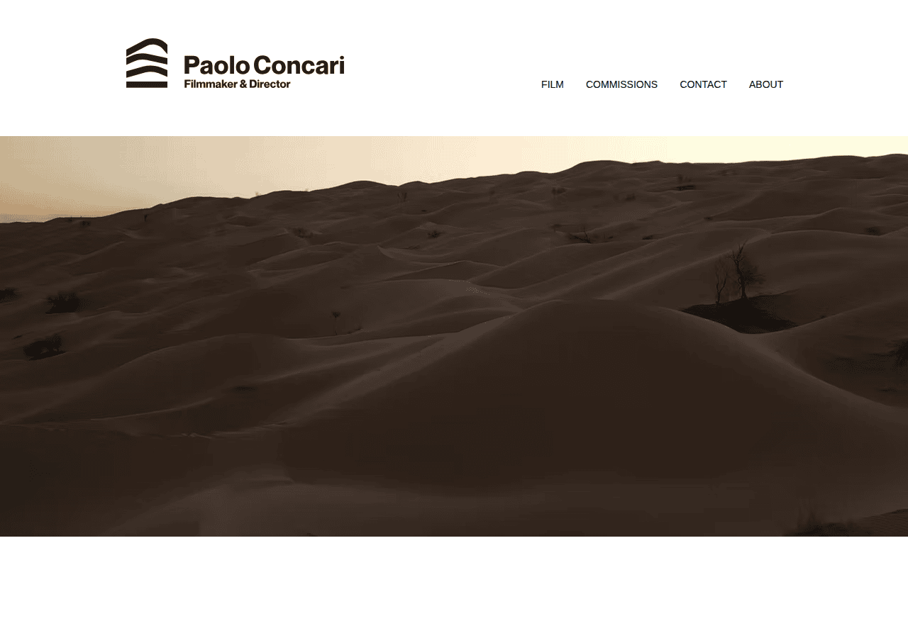 Screenshot of paoloconcari.com