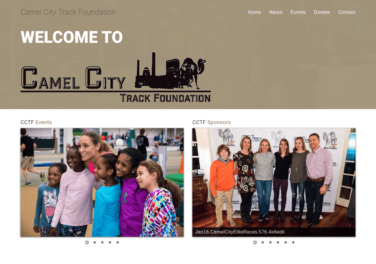 Screenshot of camelcitytrackfoundation.com
