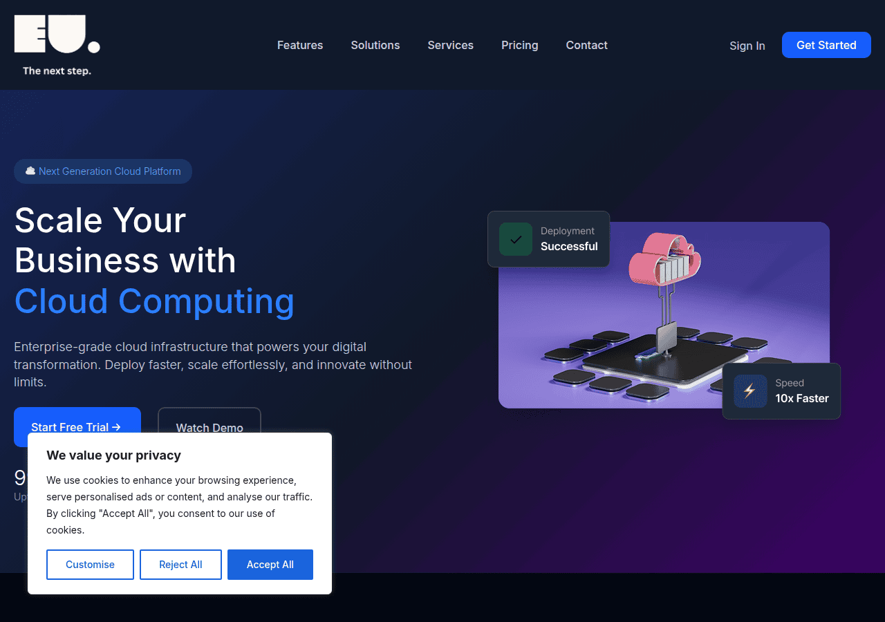 Screenshot of elevateupgrades.uk