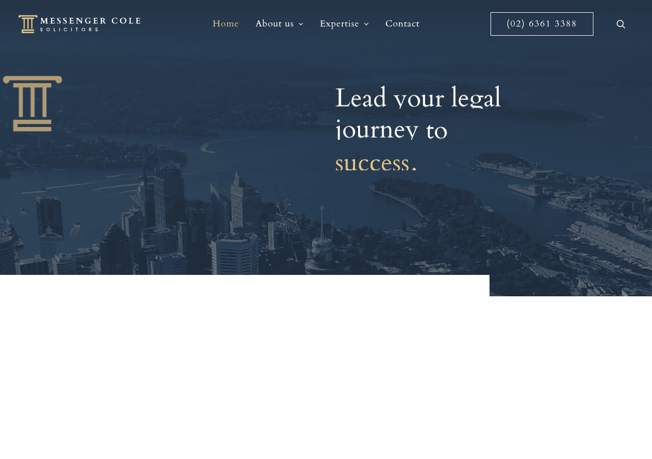 Screenshot of messengercole.com.au