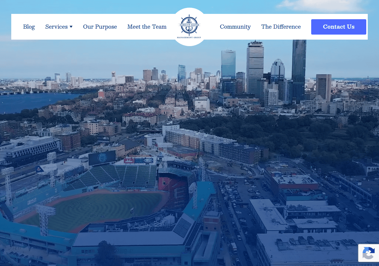 Screenshot of harbourmastermg.com