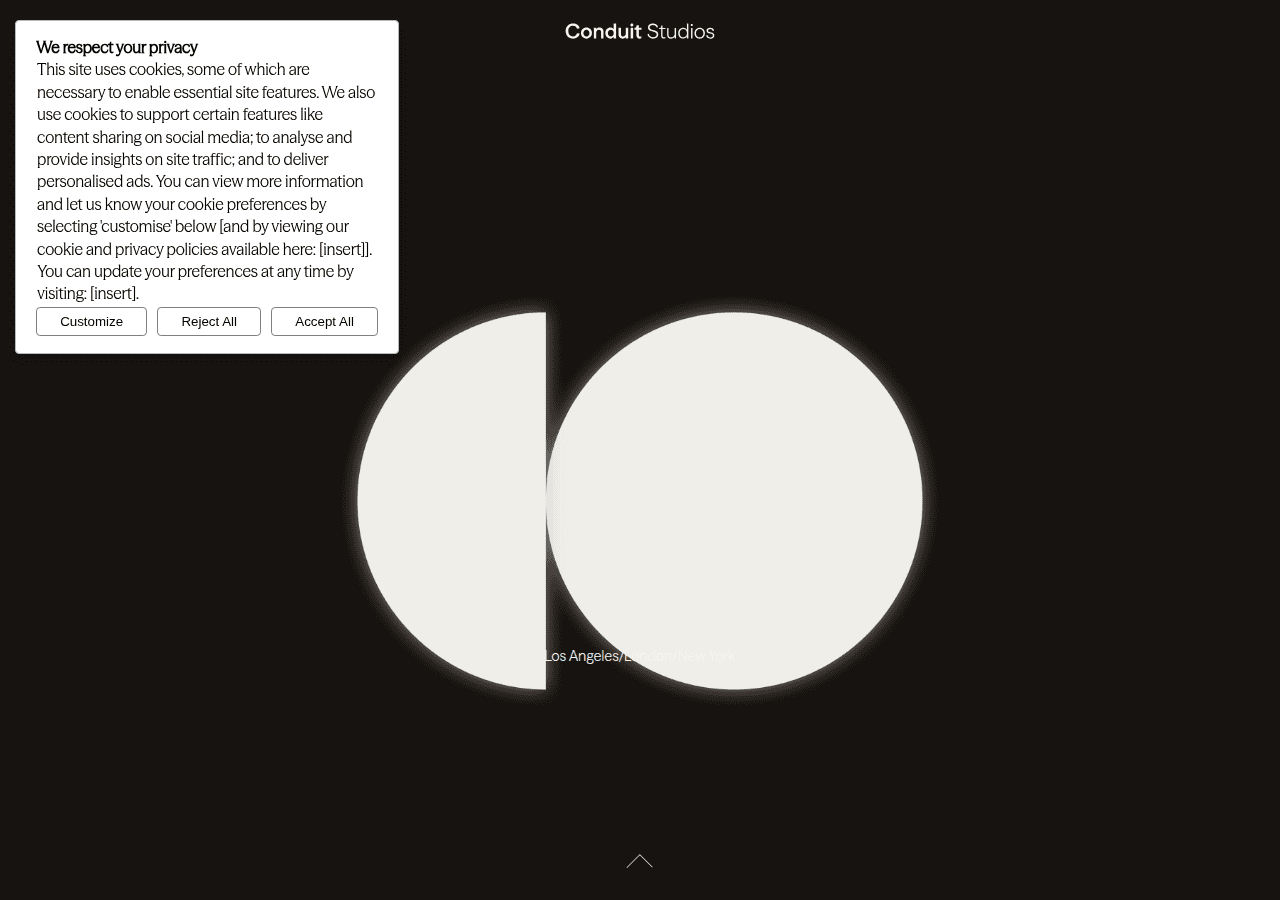 Screenshot of conduitstudios.co