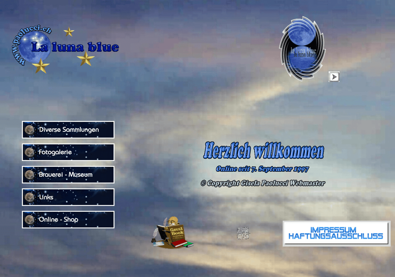 Screenshot of paolucci.ch
