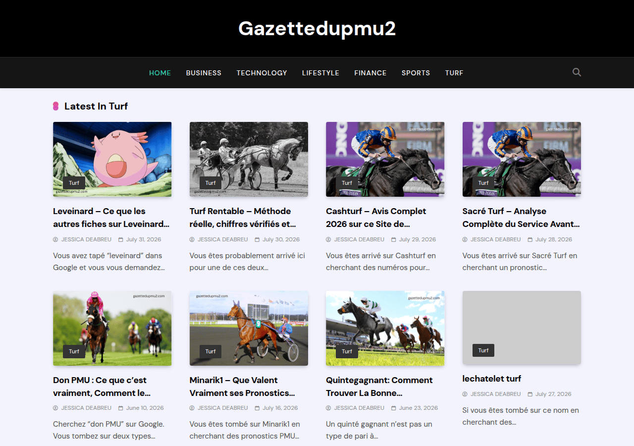 Screenshot of gazettedupmu2.com