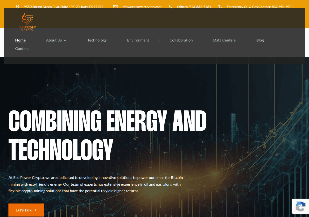 Screenshot of ecopowercrypto.com