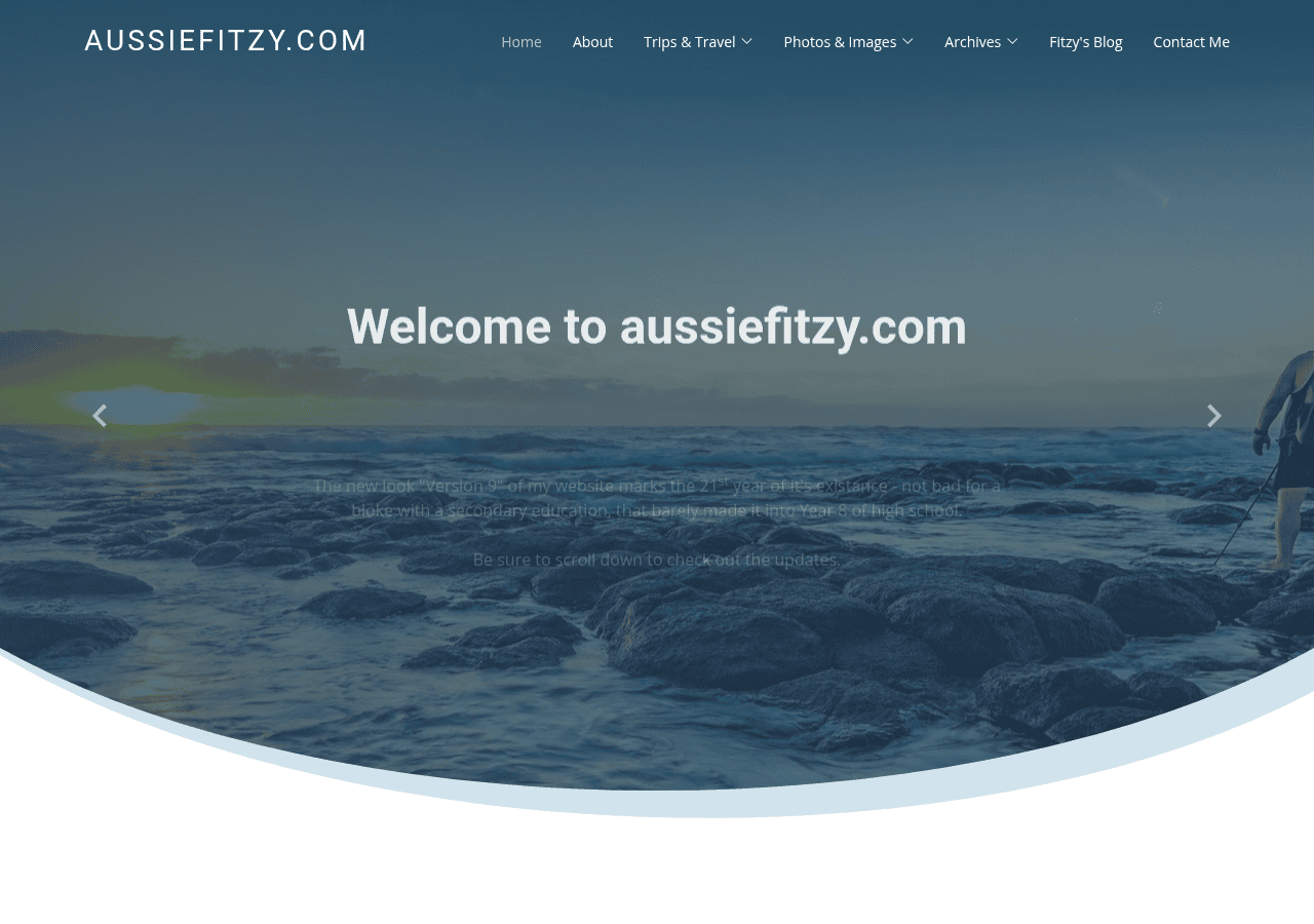 Screenshot of aussiefitzy.com