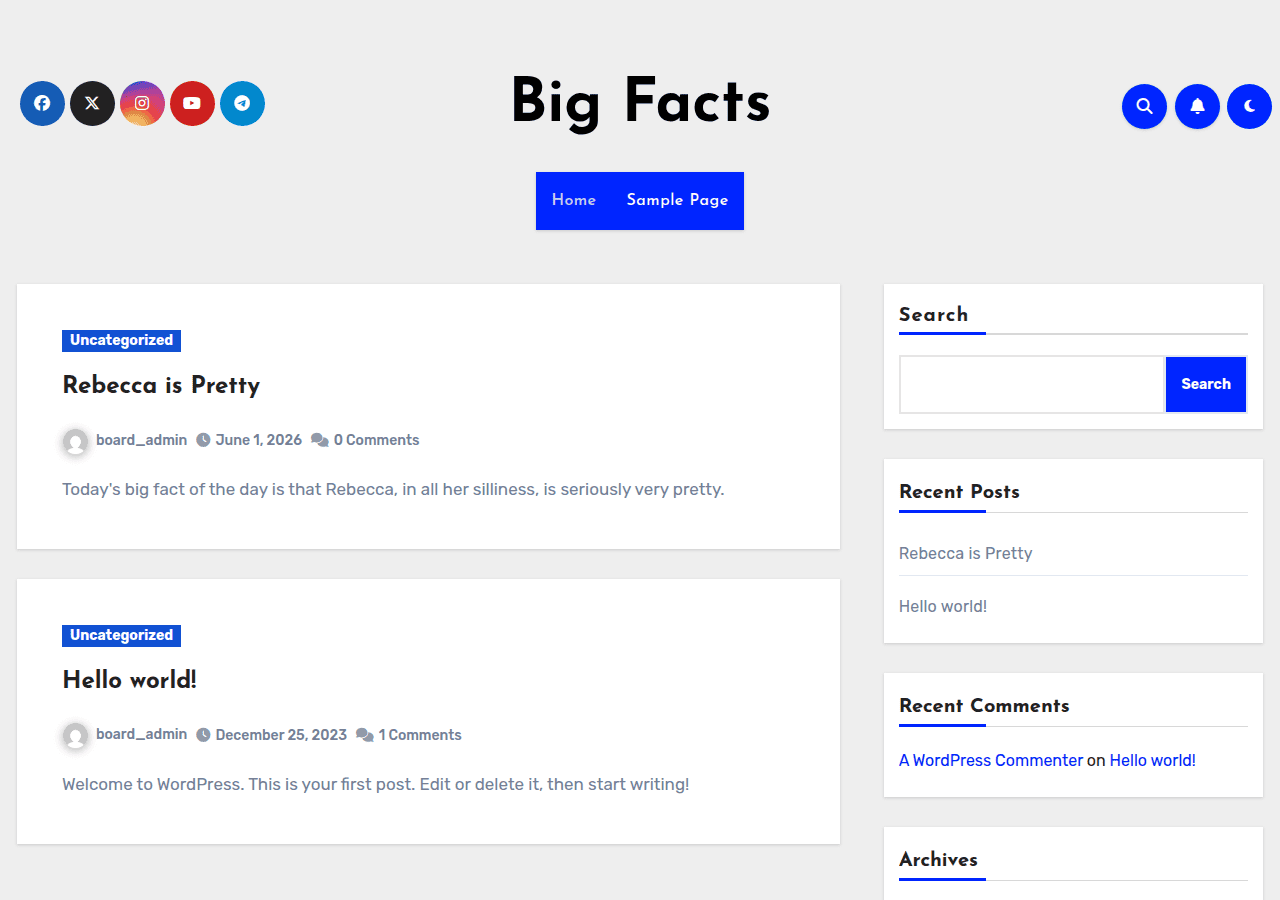 Screenshot of bigfacts.uk
