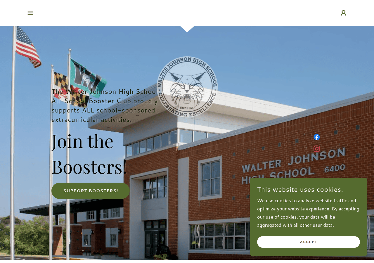 Screenshot of wjboosterclub.org