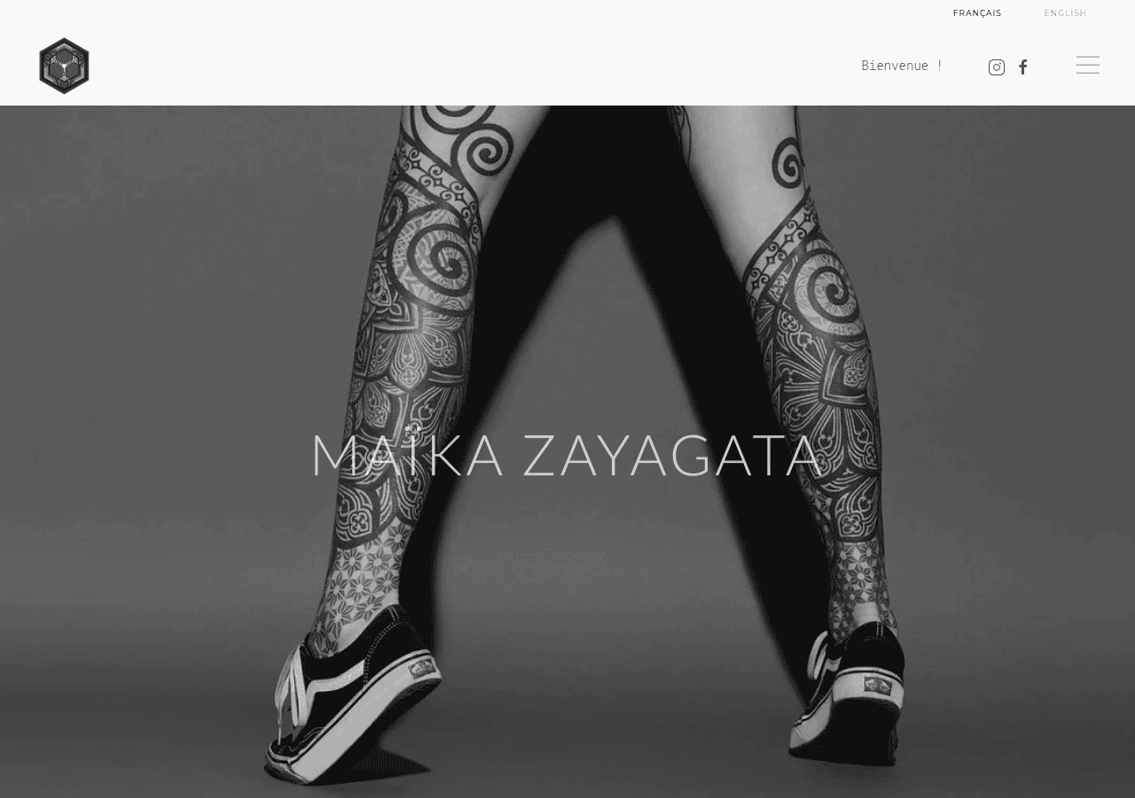 Screenshot of maikazayagata.com