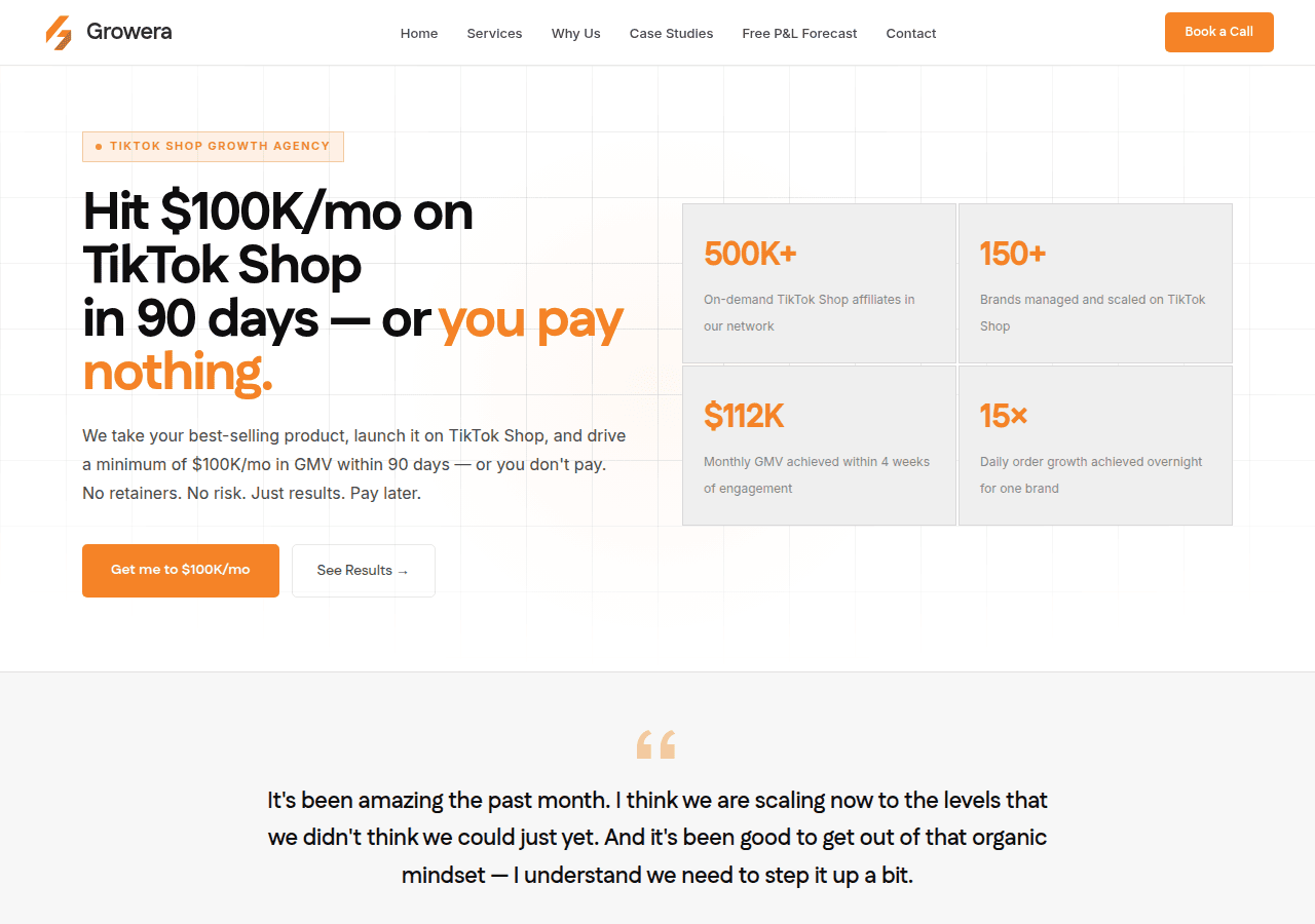 Screenshot of growera.agency
