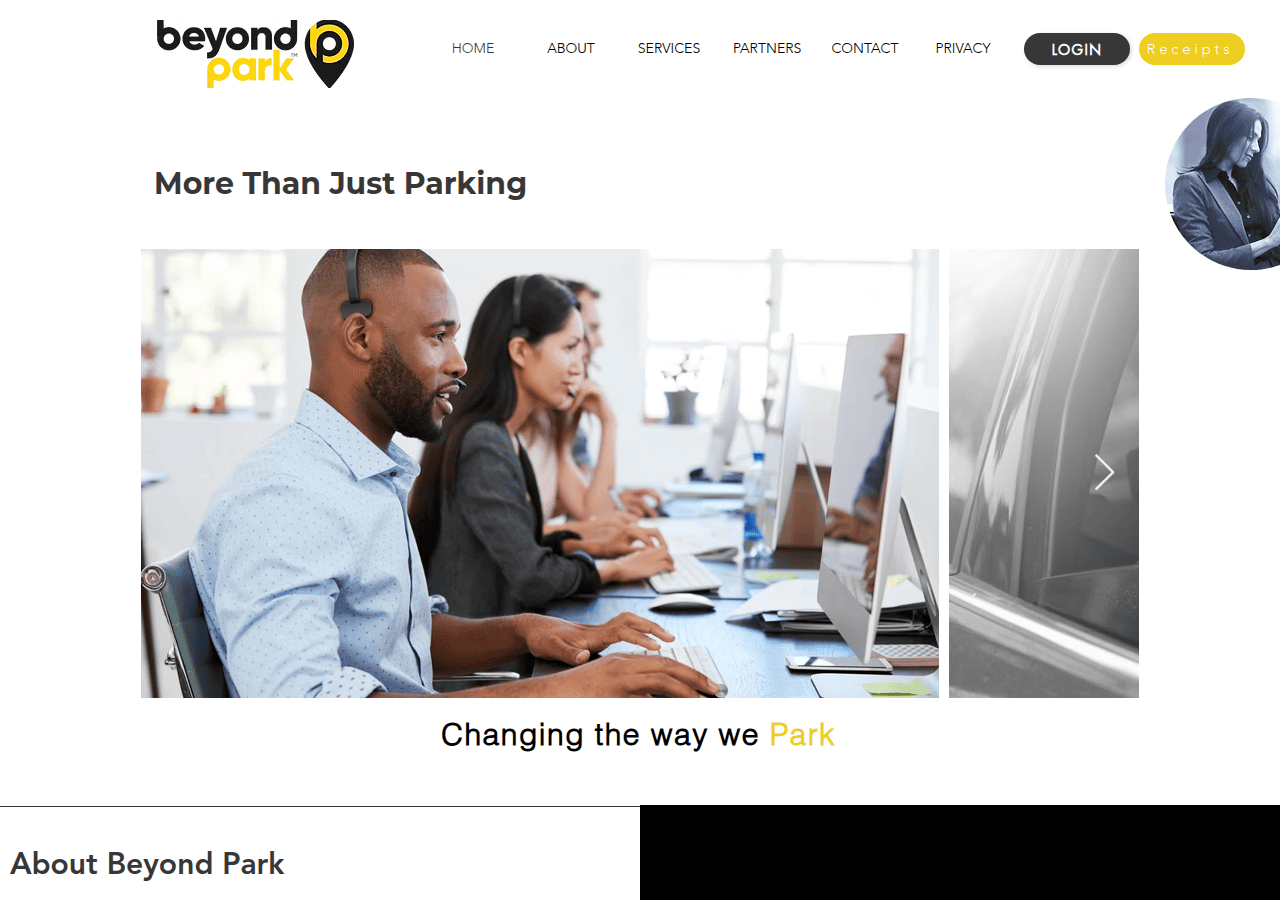 Screenshot of beyondpark.com.au