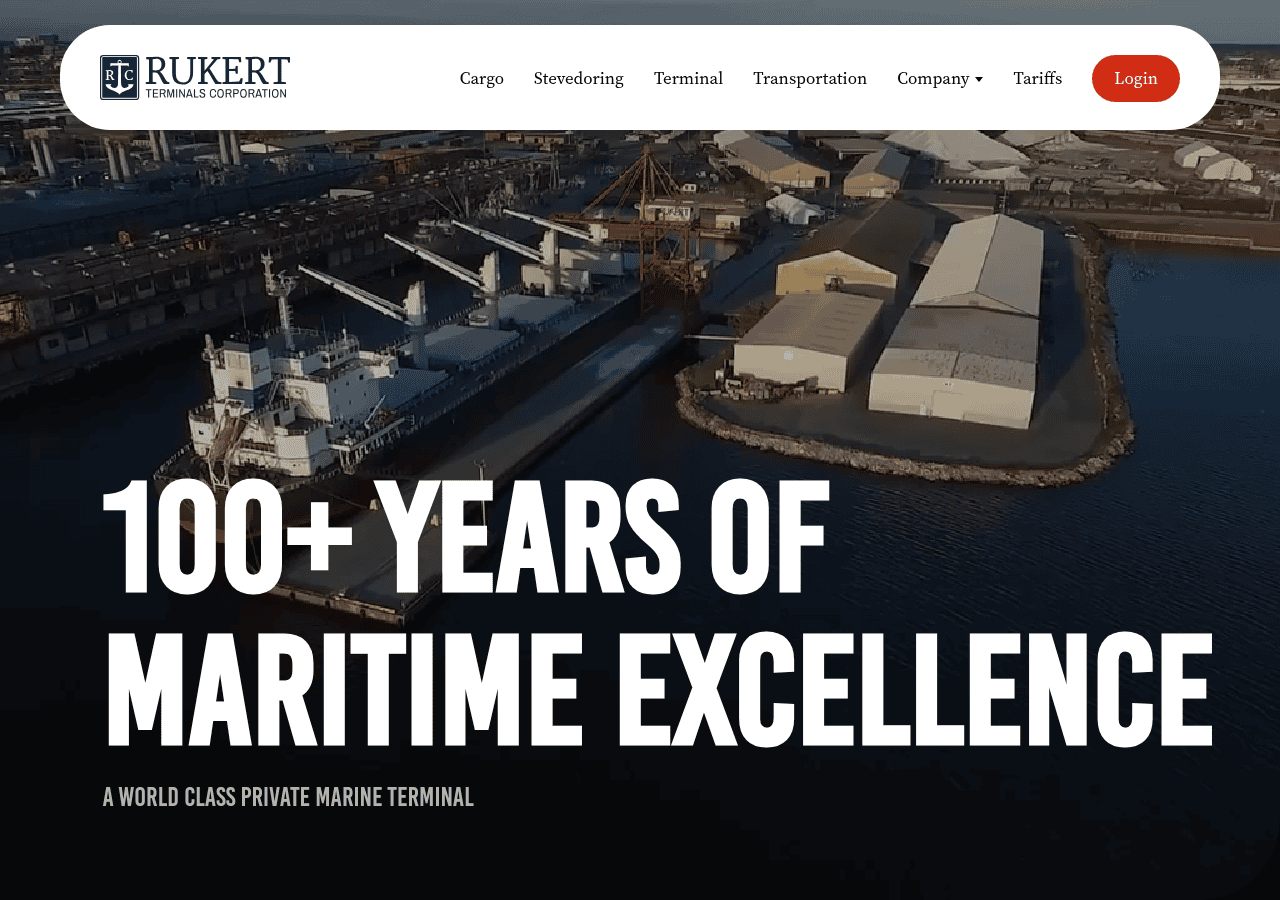 Screenshot of beaconstevedoring.com