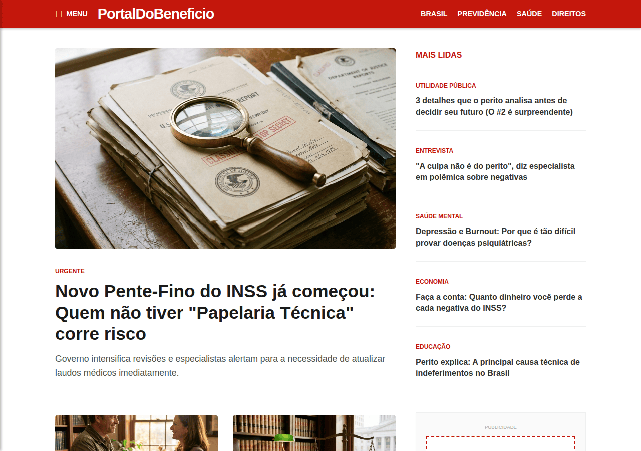 Screenshot of portaldobeneficio.online