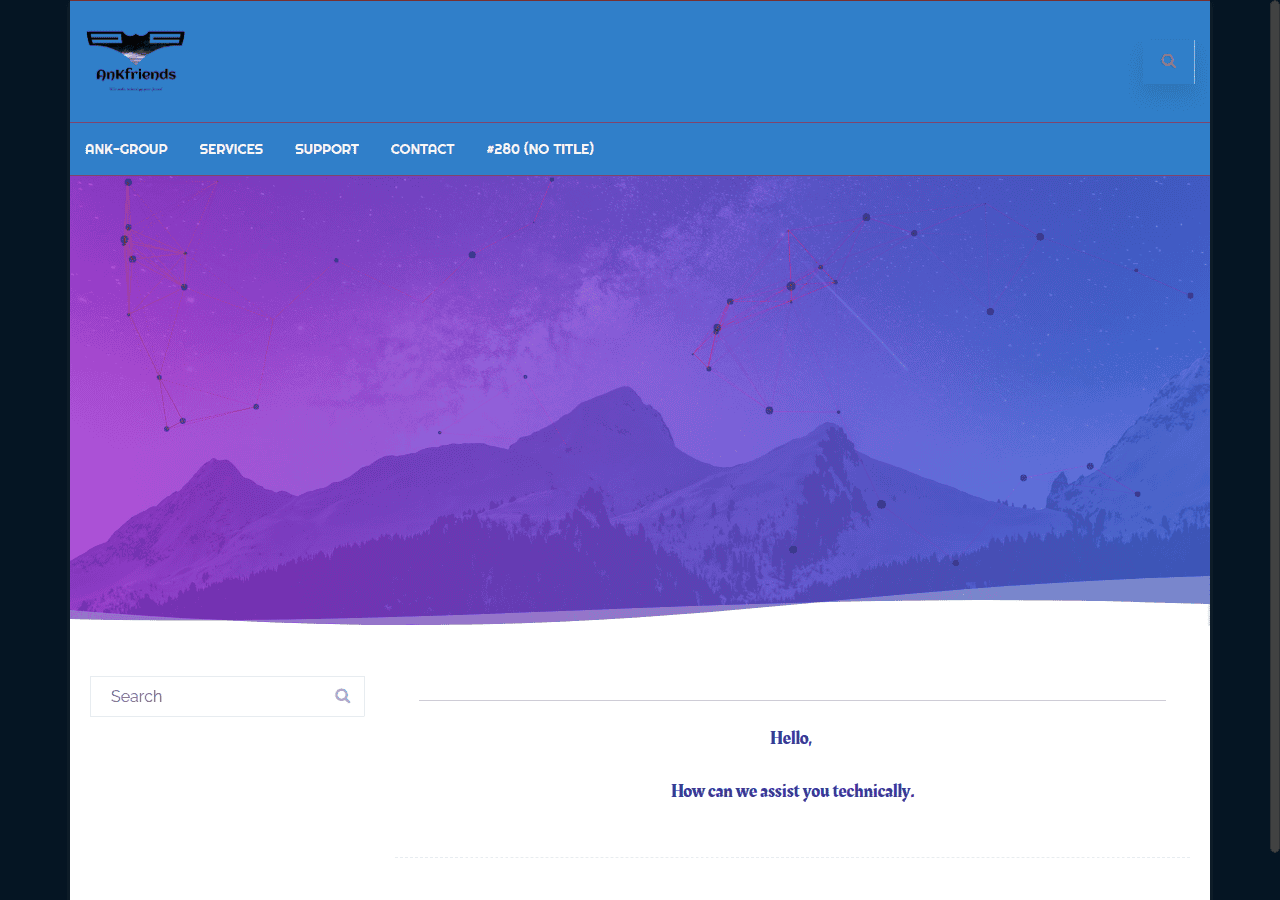 Screenshot of ankfriends.com