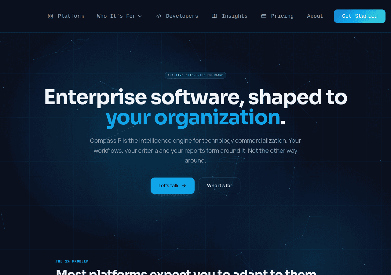 Screenshot of compassip.ai