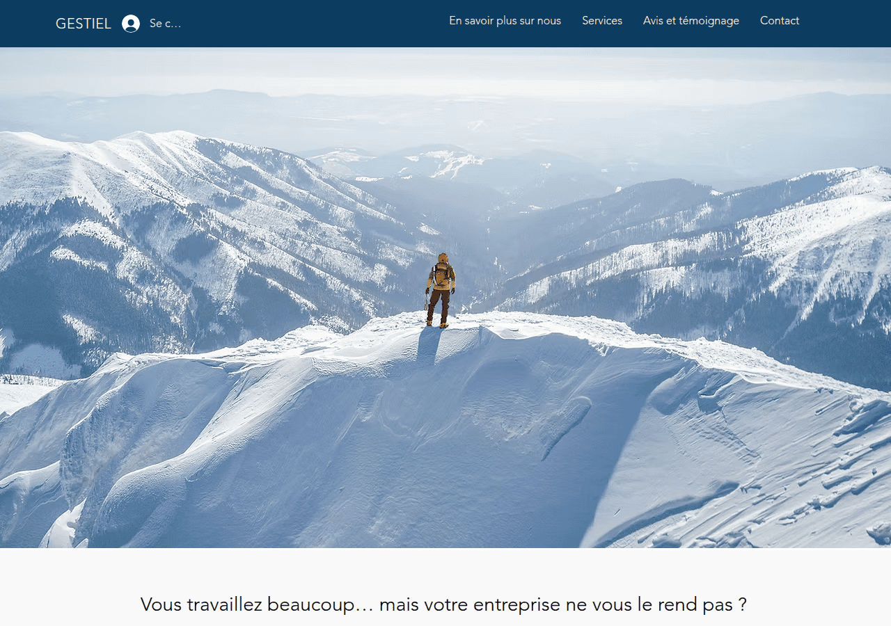 Screenshot of gestiel.com