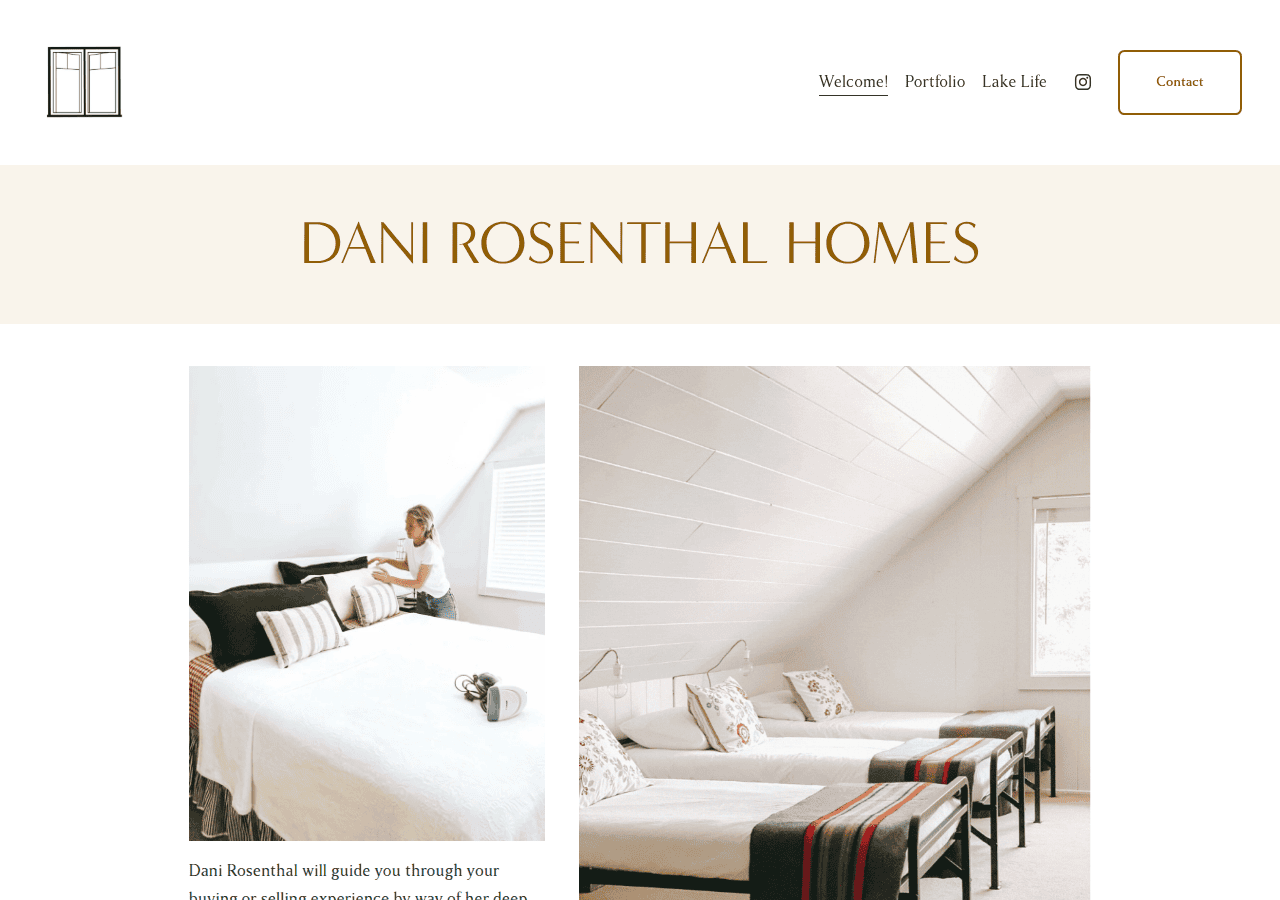 Screenshot of danirosenthal.com