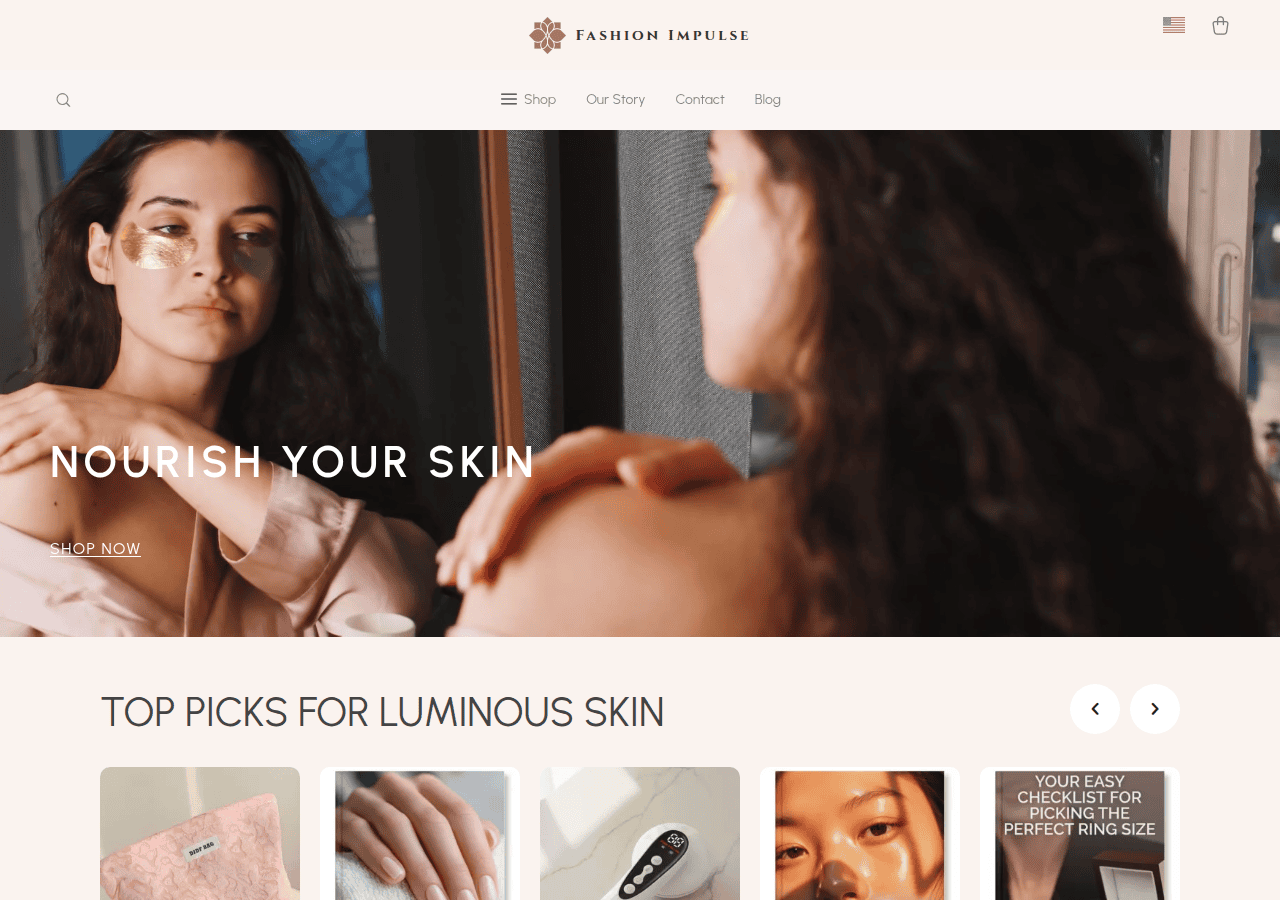 Screenshot of fashionimpulse.shop