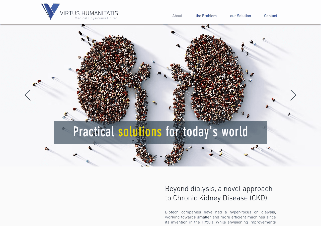 Screenshot of virtushumanitatis.com