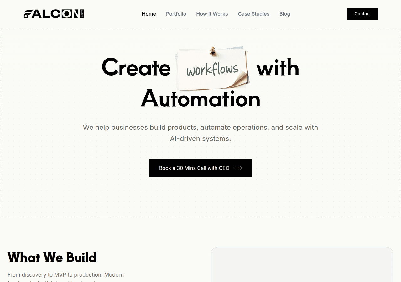 Screenshot of falconxoft.com